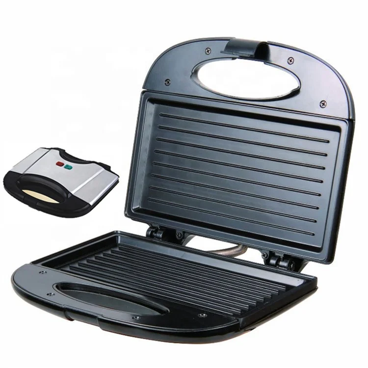 Kitchen electric appliance  2-slice Panini Maker Grill with S/S top cover  for home use
