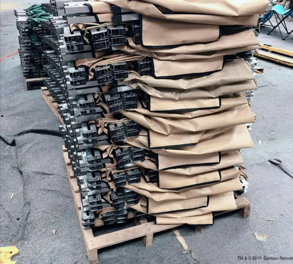 
military folding camping bed portable army metal camping stretcher bed 