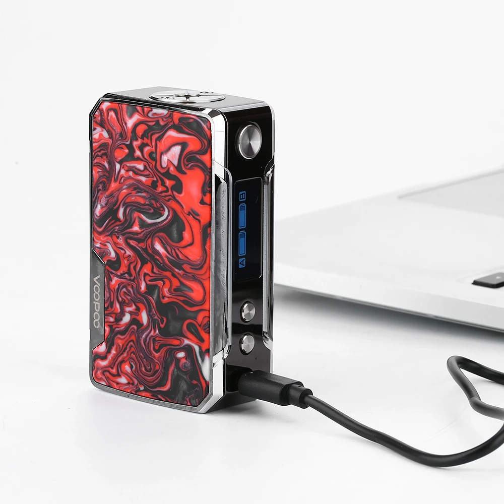  Оригинальный VOOPOO Drag Mini Platinum Edition 117W BOX MOD 4400mAh Встроенный