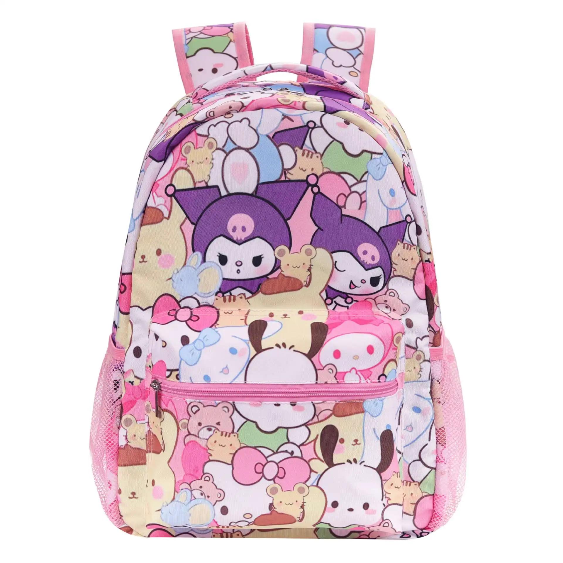 Anime KT Cat Backpack Large Capacity Student Schoolbags Cartoon Kawaii School Bag Laptop Knapsack Gifts