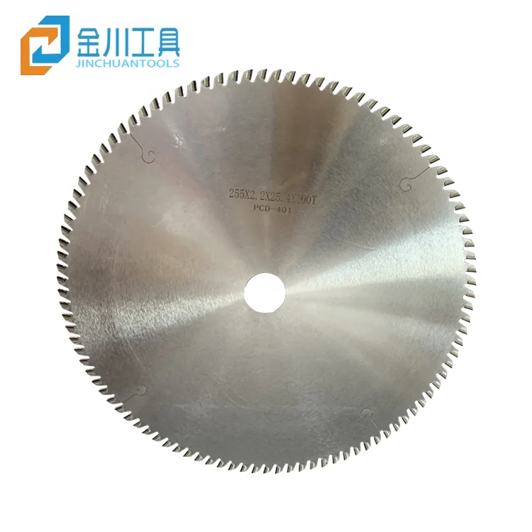 Jinchuan hot sale 120x20 PCD scoring saw blade woodworking diamond saw blade milling cutter for router bit