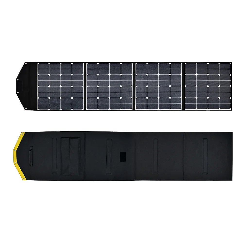 200 Вт Складная солнечная панель для jackery rockpal goalzero Suaoki станции генератора энергии USB-A QC3.0 USB-C порты