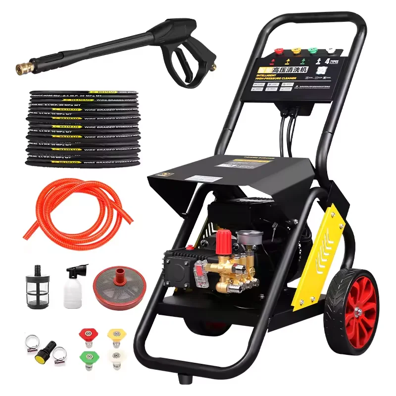 Speed Regulation Ce Certified 500bar 7250 Psipressure Washer Electric Start High Pressure Cleaning Equipment Water Jetting