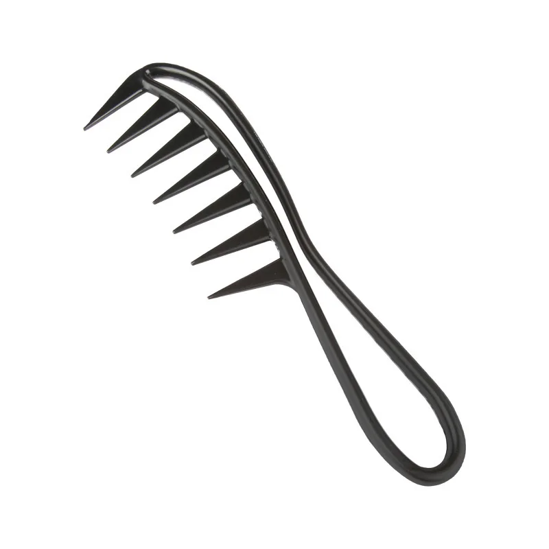 Wide Tooth Shark Plastic Comb Curly Hair Salon Hairdressing Comb Massage For Hair Styling Tool for Curl Hair