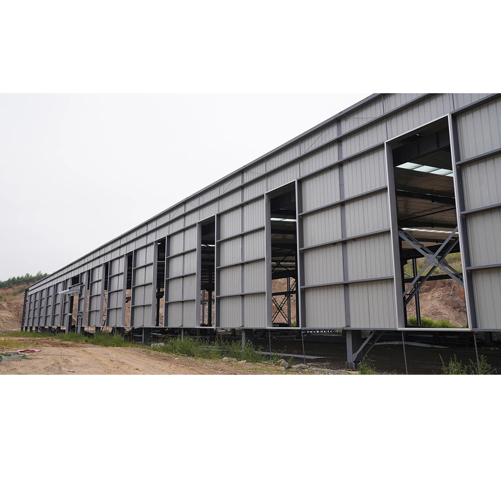 prefabricated steel structure warehouse construction design prefab steel frame warehouse building