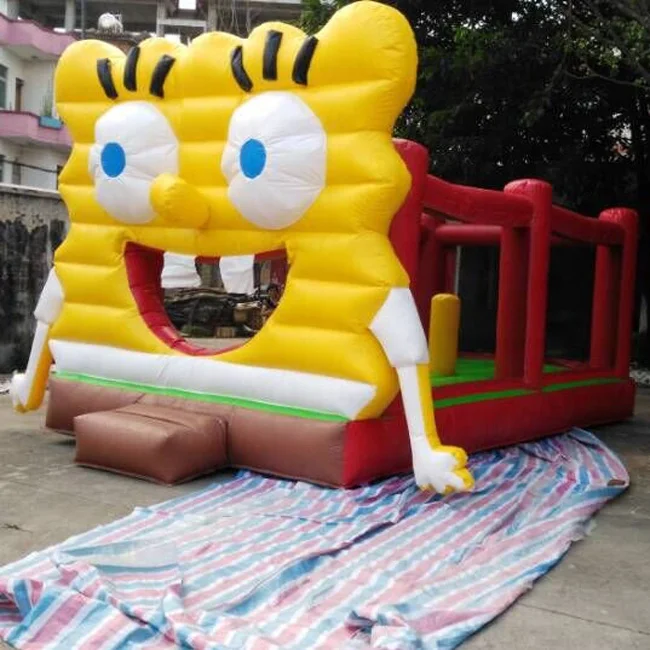 Cheap giant advertising inflatable banana man doll for sale