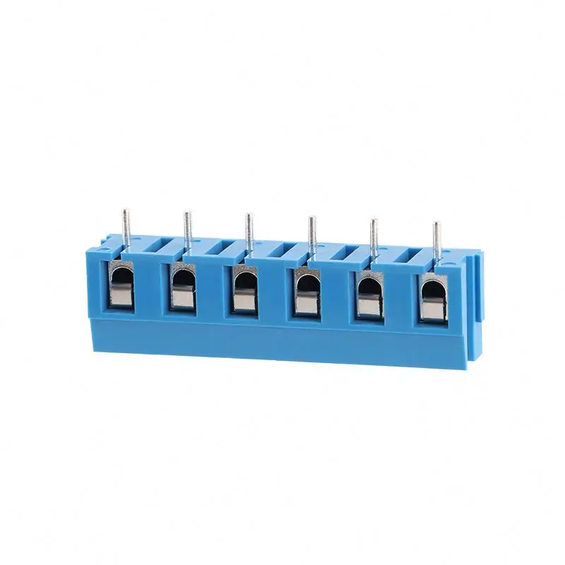Wire 2conductor through ring tip 10 pole 25a 3 screw terminal block connector