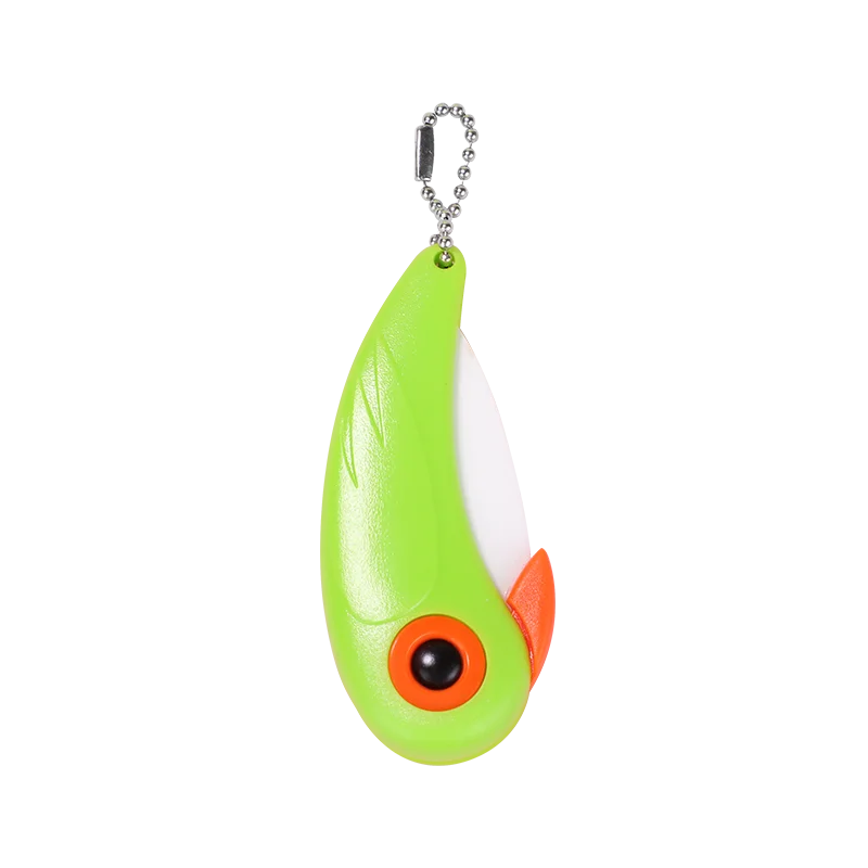 Portable Foldable Ceramic Knife Anti Cut Sharp Kitchen Tools Cutter Vegetable Potato Fruit Peeling Parrot Ceramic Knife