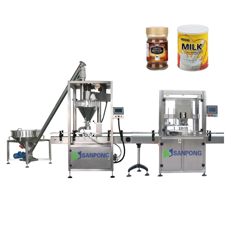 Automatic packing line cocoa powder filling and sealing machine
