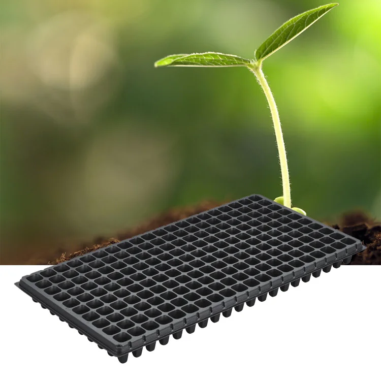 PVC Plant Grow Starting Durable Plastic Seed Tray 1020 Flat Plastic Styrofoam Seed Trays For Planting Seedlings