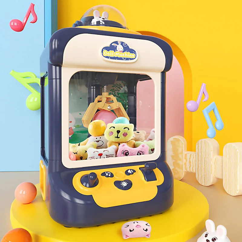 Children Game Coin Operated Mini Toy Gift Claw Machine Funny Gift Crane Machine For Kids