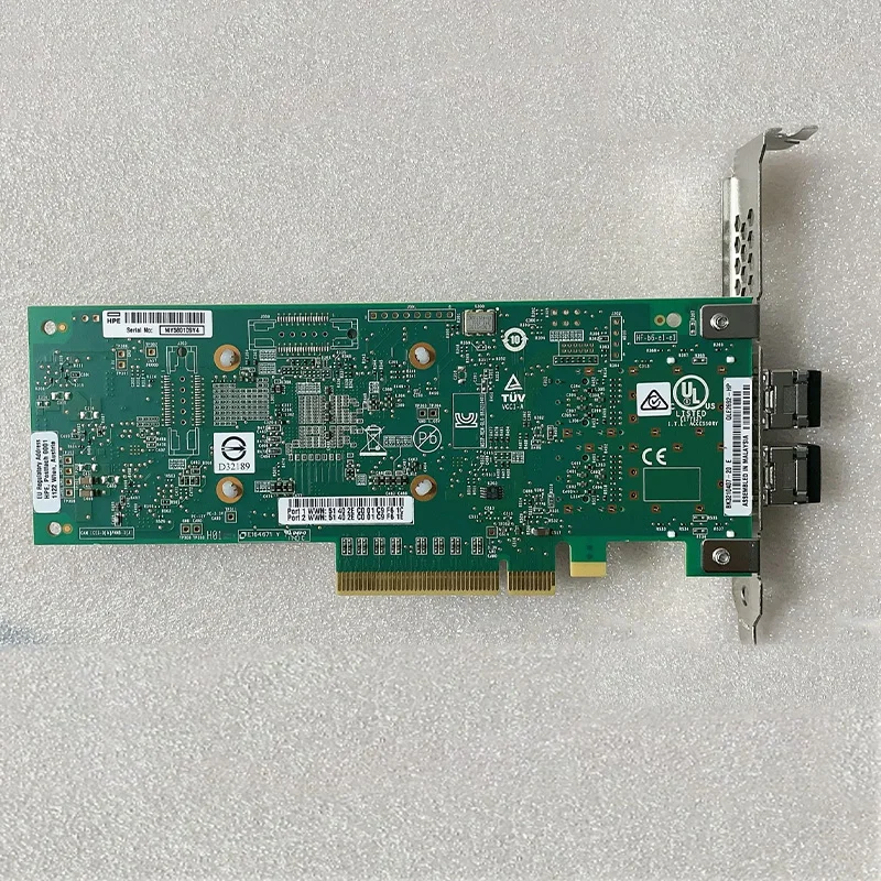 HPE StoreFabric P9D94A SN1100Q 16Gb Dual Port PCIe3 Fibre Channel HBA Brand New in Factory Sealed Box