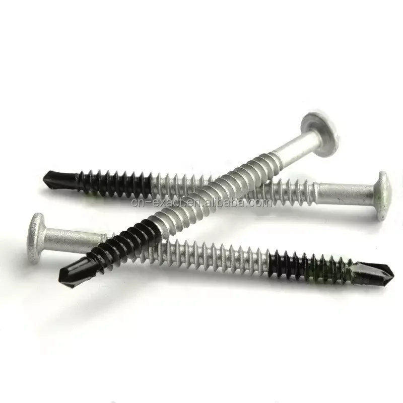 Factory fastener Taiwan quality Hexagon Flange Stainless Steel Bi-Metal Self Drilling screws BiMetal Screw