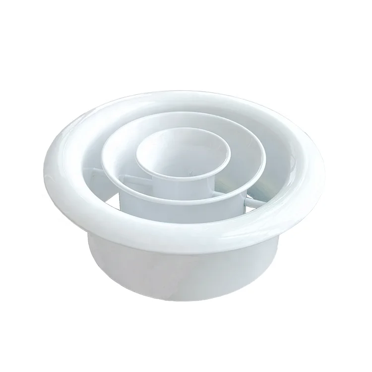 High quantity ventilation ceiling round Ring Jet Diffuser adjustable diffuser
