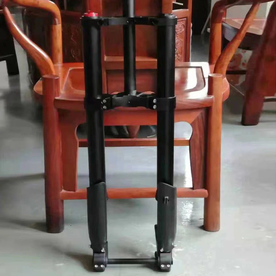 20*4.0inch Front Wheel 20inch 135*15 Thru-axle Front Air Suspension Fork for Fat Bike/Doodlebike