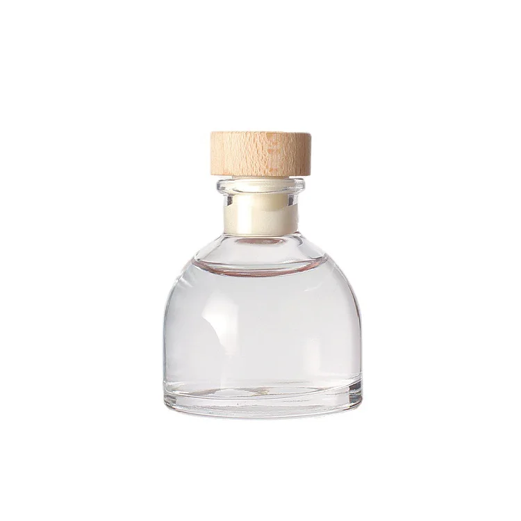 50ml 100ml 150ml Round Empty Small Liquor Wine Glass Bottle for Alcohol