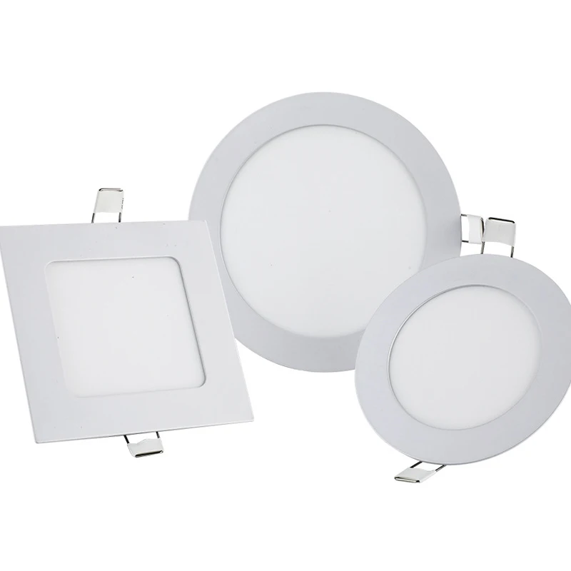 Ultra Thin Led Ceiling Lamp For Bedroom Frameless Led Panel Lights 25w 18w 15w Ceiling Light For Home Balcony Ac90-265v
