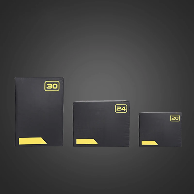 Leadman Fitness Plyometric Plyo Box PVC+EPE 3 in 1 Soft Jump Box