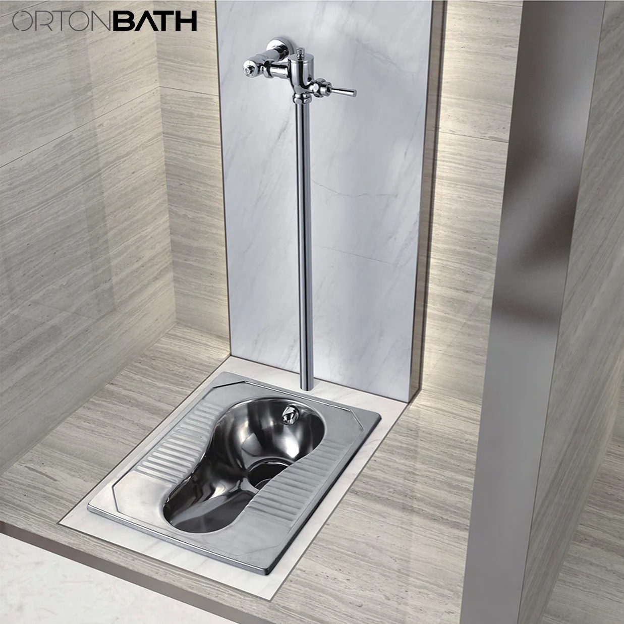 Настенный фланец ORTONBATH Aqua flush для чулана комплект пайки пота клапан водных шкафов