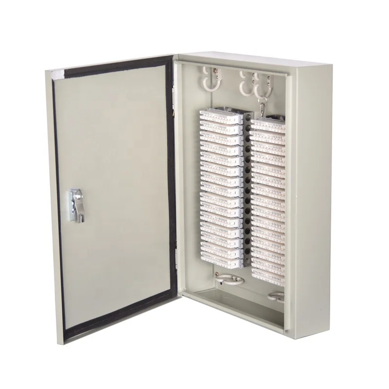 Manufacturer MDF Terminal Block Electric Terminal Block mdf 100pairs 200pairs outdoor dp box krone stb module