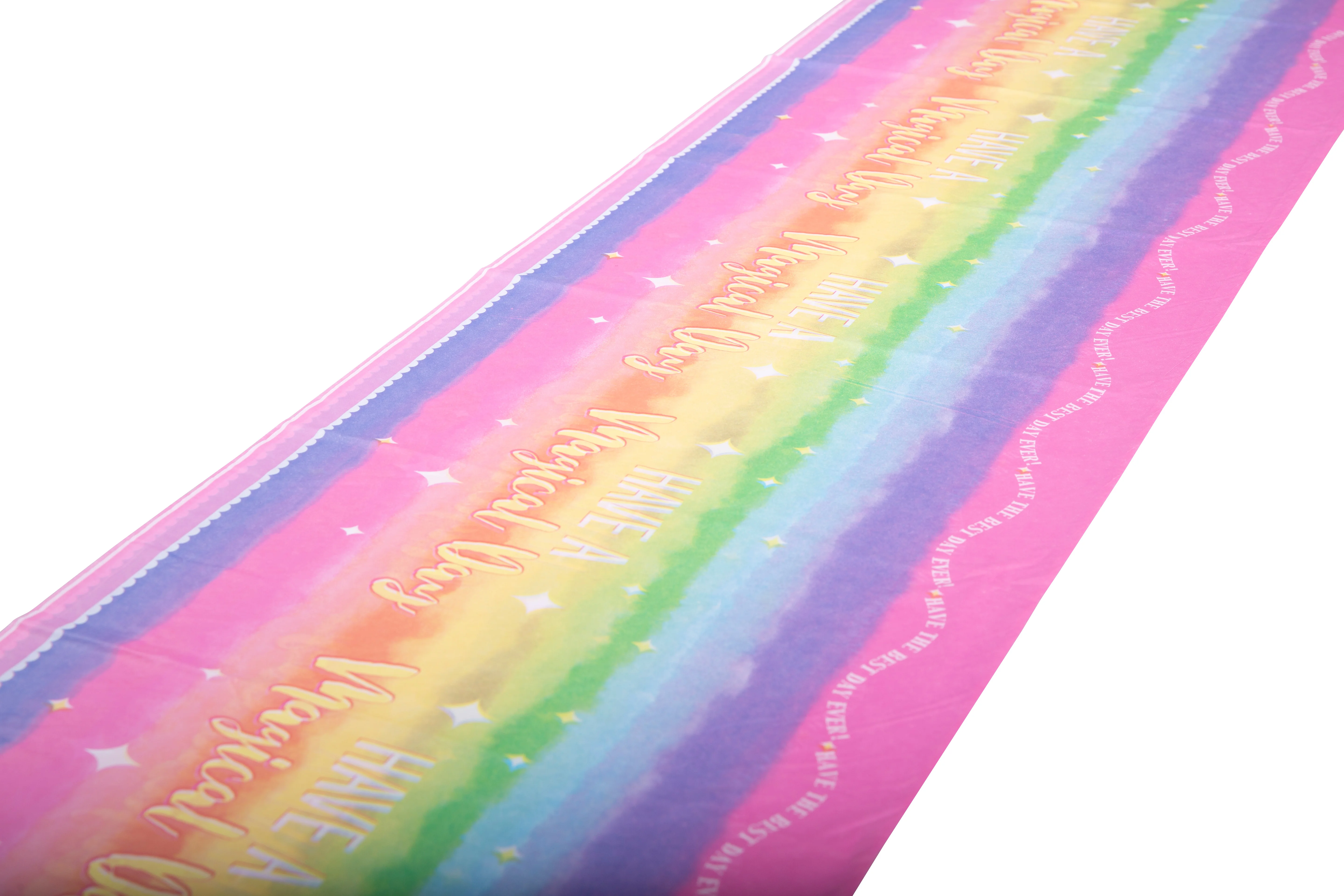 New Customizable PVC/EVA waterproof printed plastic table cloth roll