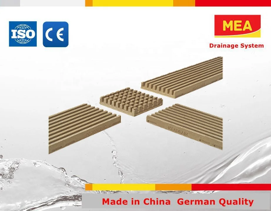 
MEA PG3000 Polymer Concrete Parking swallow channel 