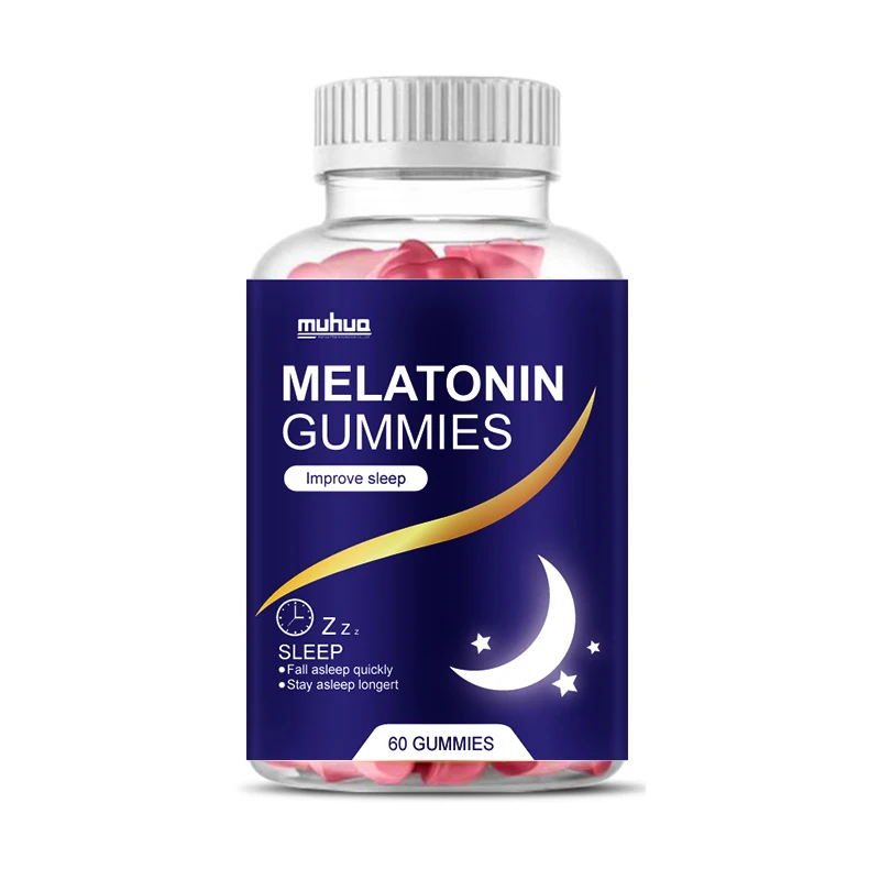 OEM wholesale melatonin gummies for relaxation and sleep
