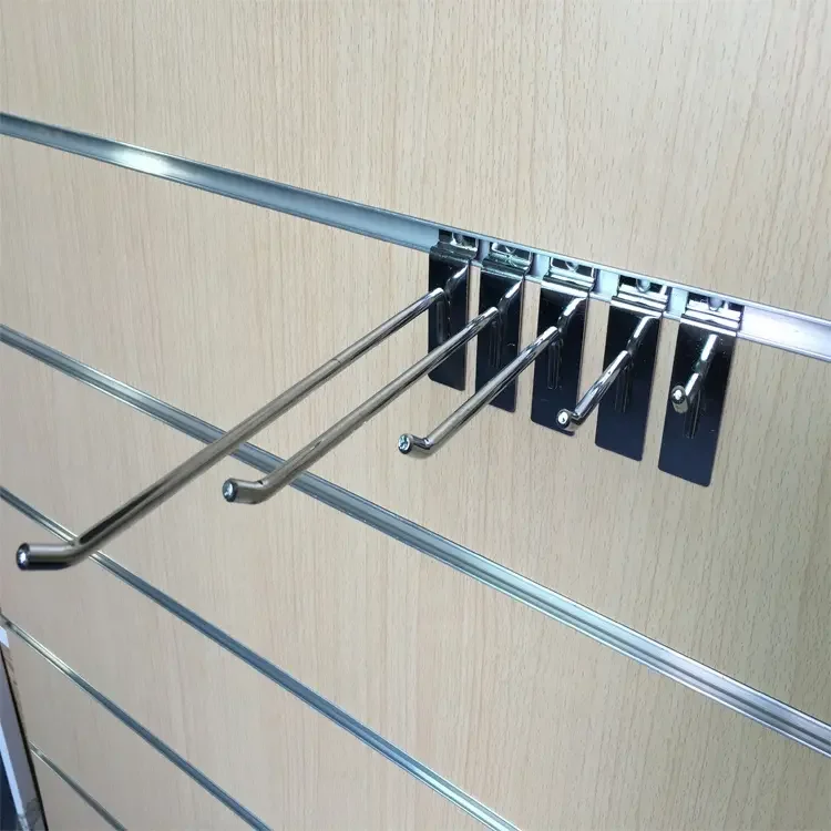 Manufacturer slatwall hook for store displays