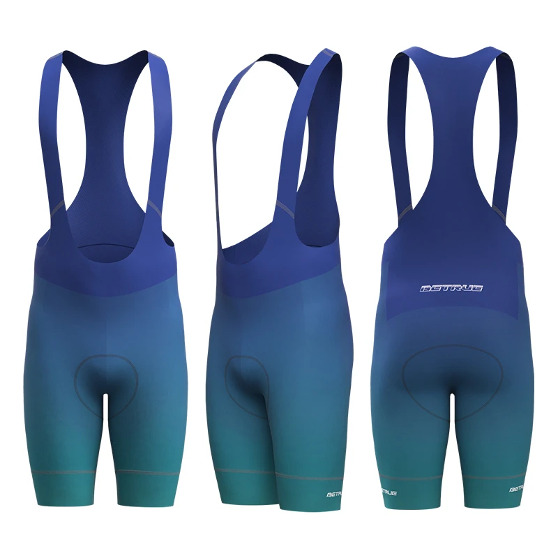 Foam Professional Cycling Gel Pad Bike Bibs Shorts Italian Fabric Comfortable Soft Racing Fit Cycling Shorts