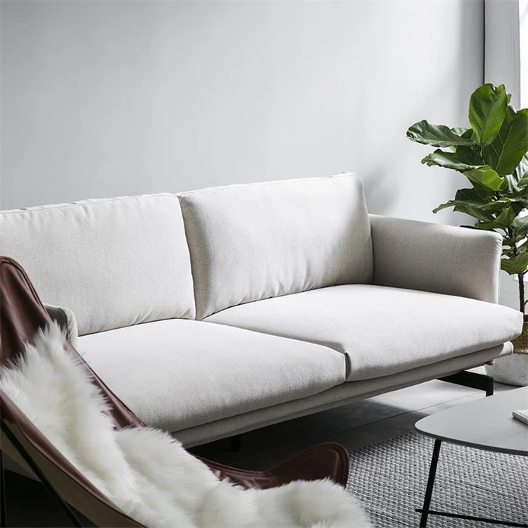 Modern Pink Velvet Accent Couch Fabric Corner Sofa Metal Leg Custom Home Furniture Sofa Set Furniture Living Room