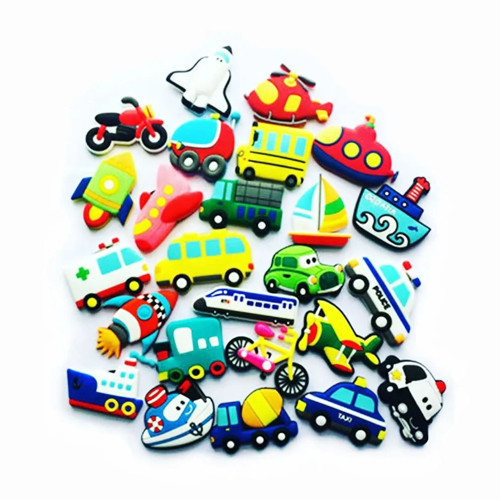 Cartoon car shape PVC fridge magnet souvenir gifts
