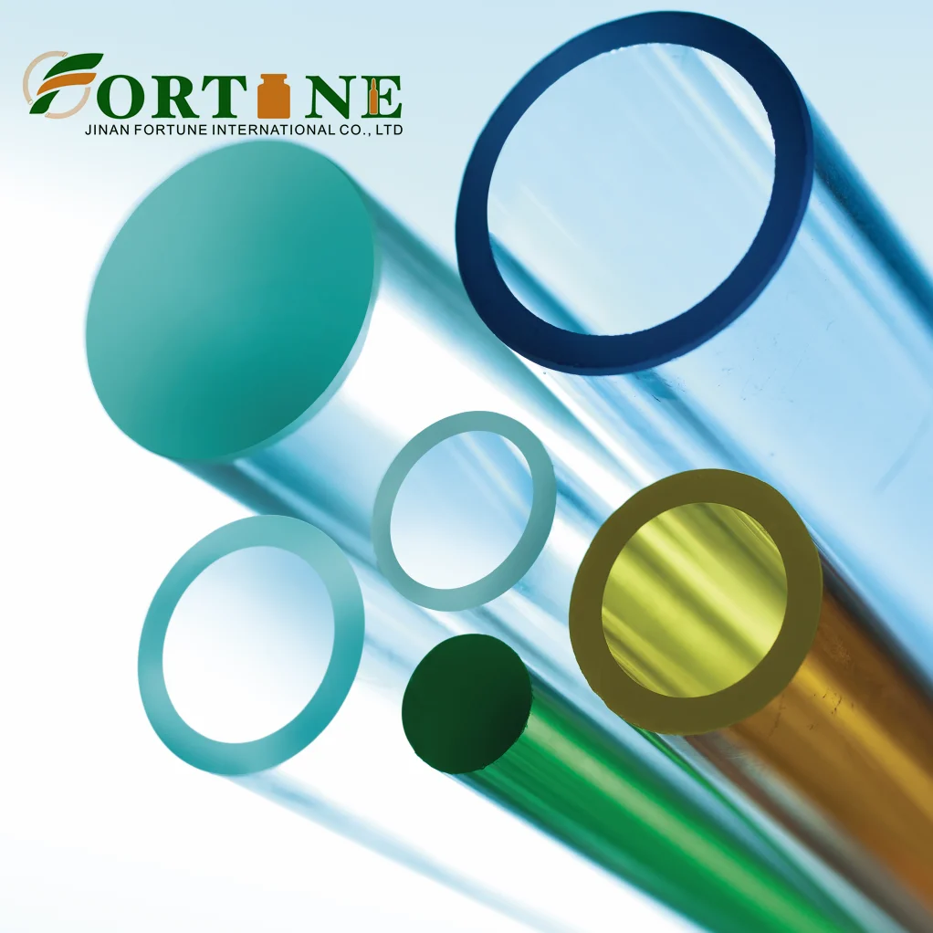 Factory supply Custom colored borosilicate glasstube and rod COE 3.3
