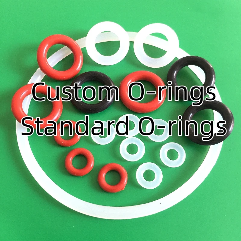 Custom rubber sealing o rings colorful standard size oring rubber with low MOQ