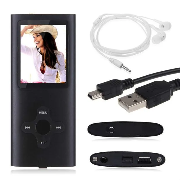 
2018 hot selling fashion new 16GB Slim Digital MP3 MP4 Player 1.8 