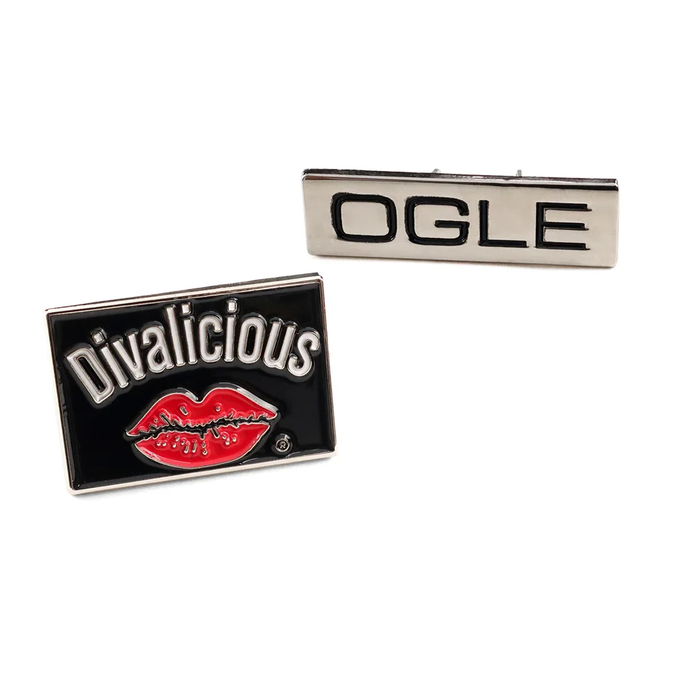 High quality custom equipment brand sticker logo embossed metal furniture tag for sofa