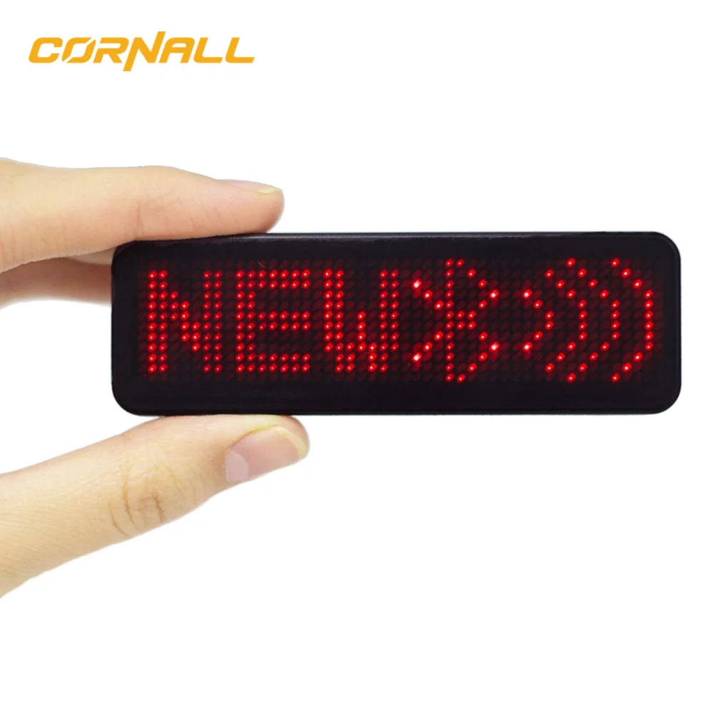 Led Name Badge Sign/Led Name Tag/Mini Led Mobile Display
