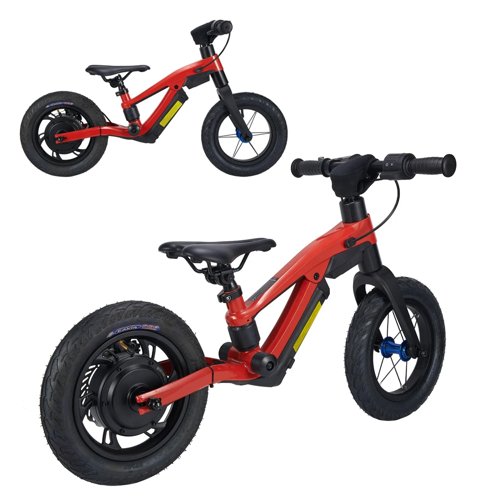New 200W 24V 12 inch Children balance bike No Pedal Bicycle, Electric Powered Kids Baby mini Balance Bike