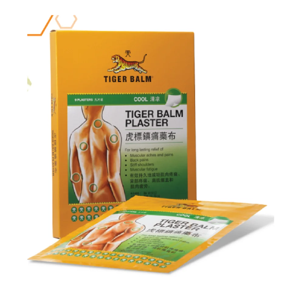 The Best Premium of Health Care Supplies Thai Herbal Pain Relief Patch Cool with Good Price Product Made in Thailand Export