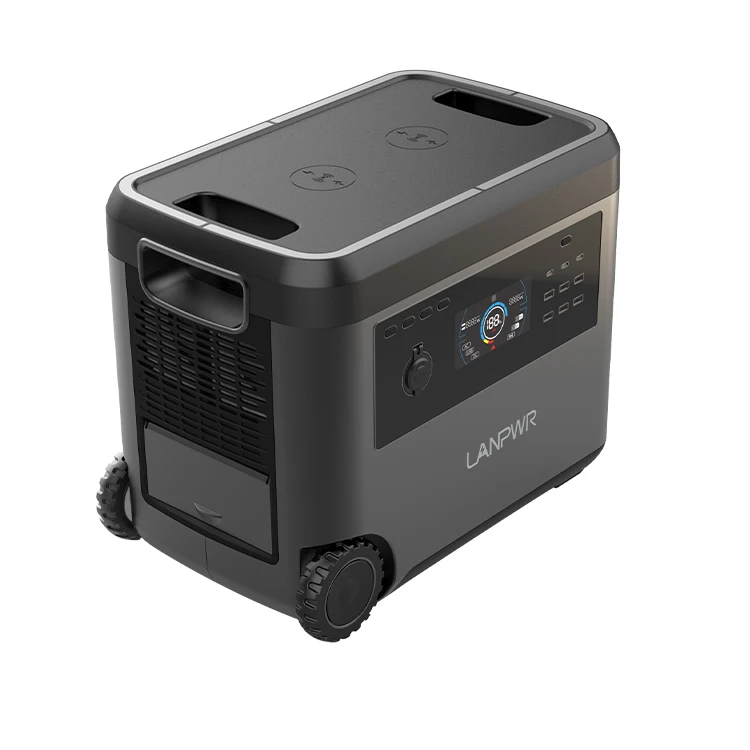 Lanpwr 2500W 2016WH портативная электростанция солнечной генератор литиевая батарея lifepo4 солнечный системы