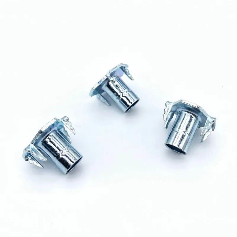 M6 High Quality Chinese Factory of Four claw t nut, t nut, t-nut With Four Claws
