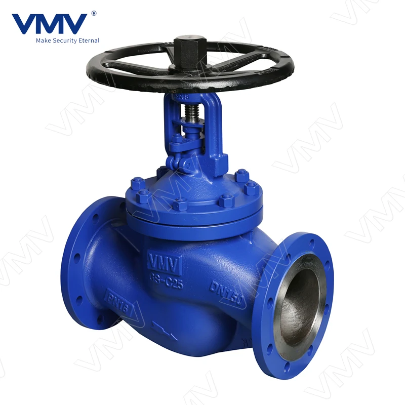 Китайский производитель, DIN фланцевый WCB корпус, сильфоны, уплотнительный шаровой клапан для системы водоснабжения