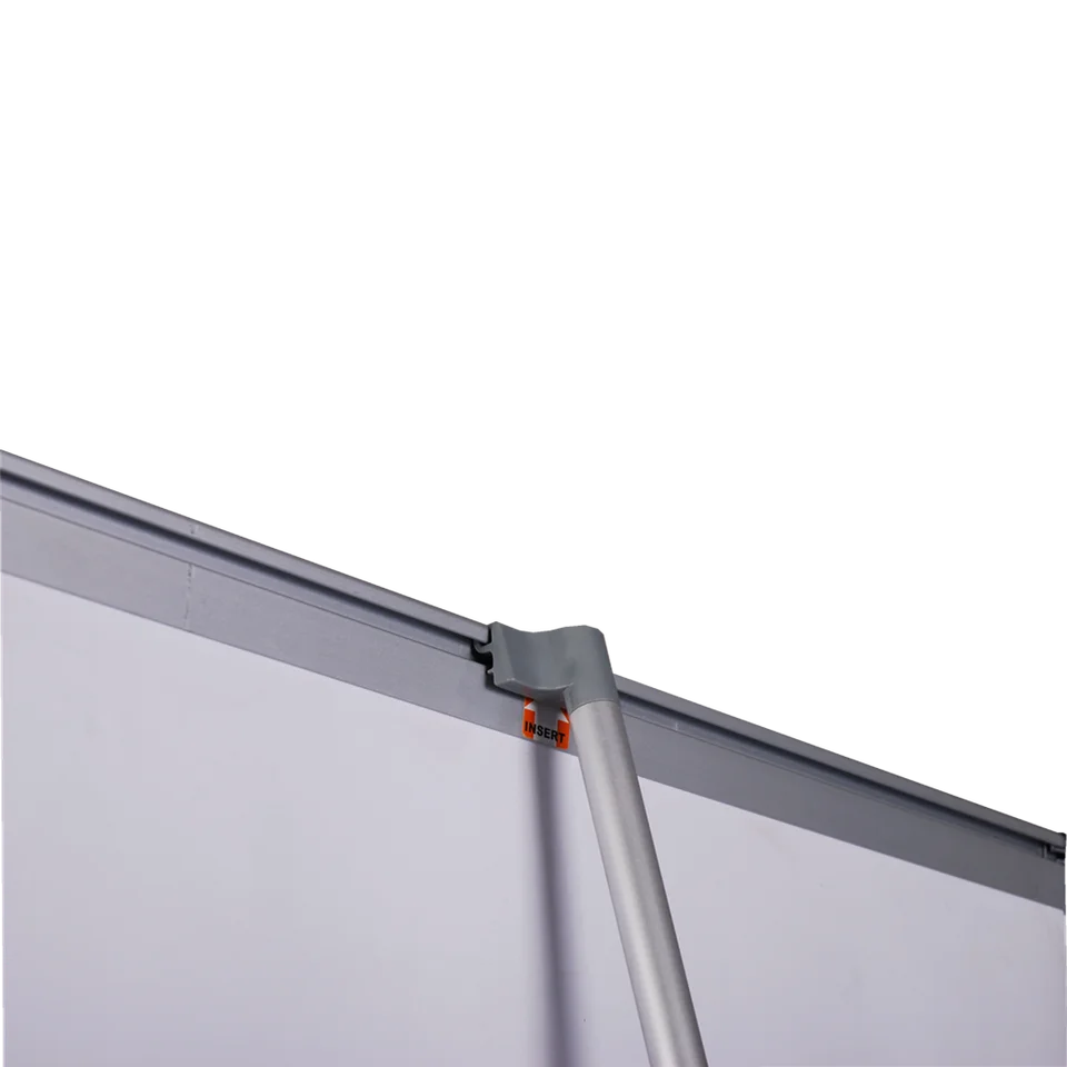 Wholesale cheap price high quality promotion 85*200cm advertising L banner stand economical