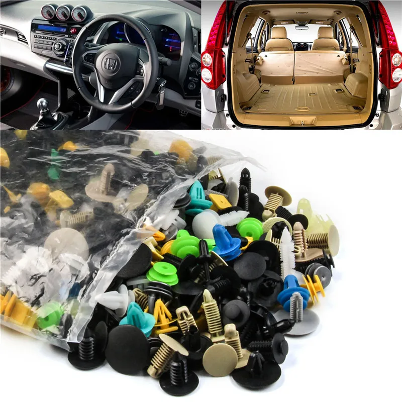 Car Push Retainer Clips Auto Plastic Mixed Car Push Retainer Clips