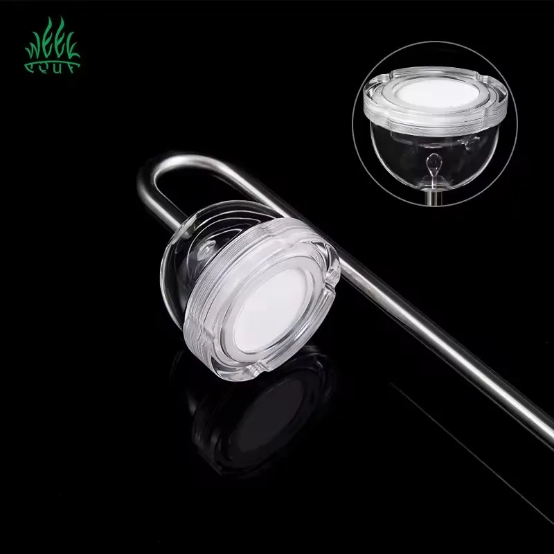 304 Stainless Steel Co2 Atomizer CO2 Diffuser Check Valve for Aquarium Plants Fish Tank Accessories
