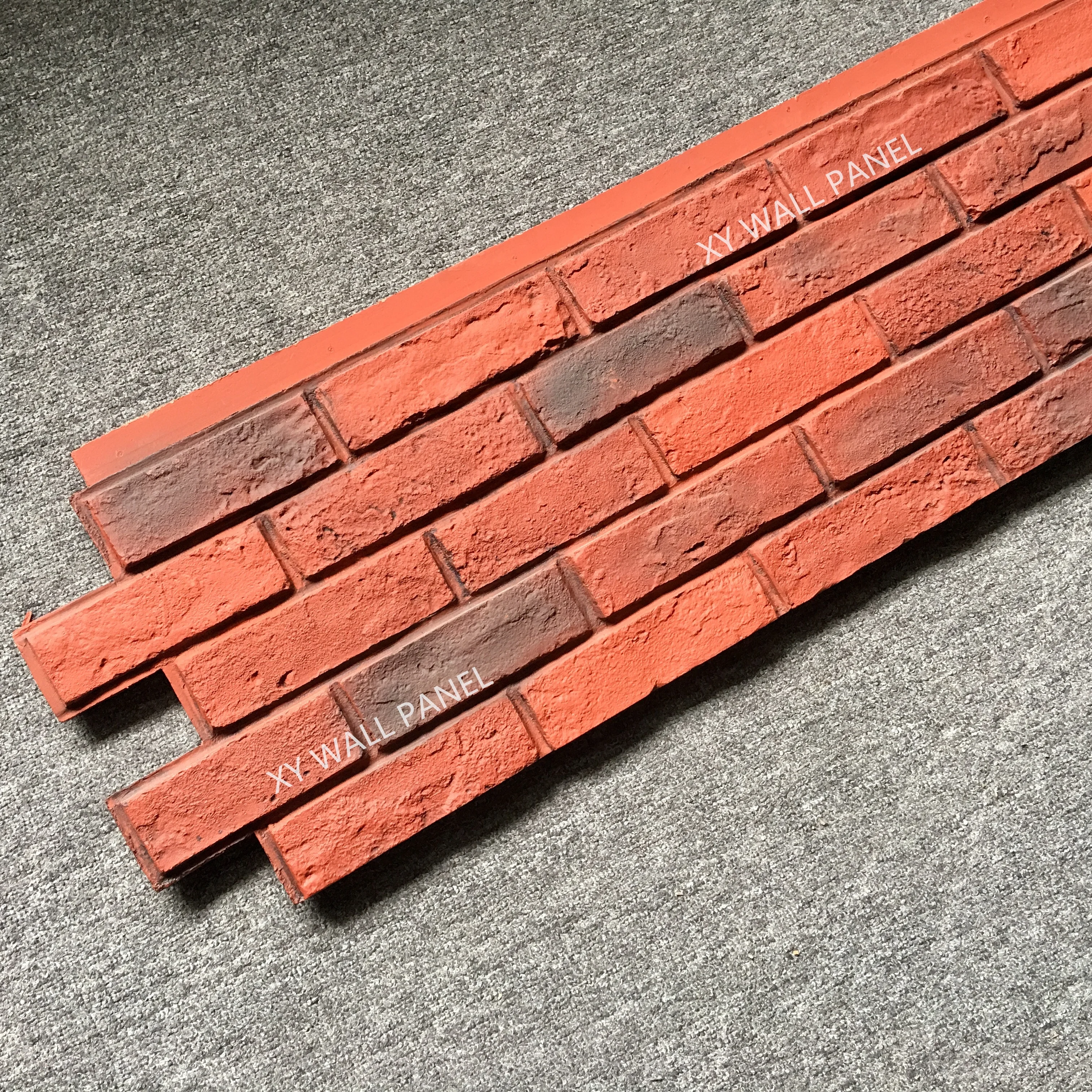 construction materials wall panel face brick veneer artificial culture stone decorative red wall brick interior