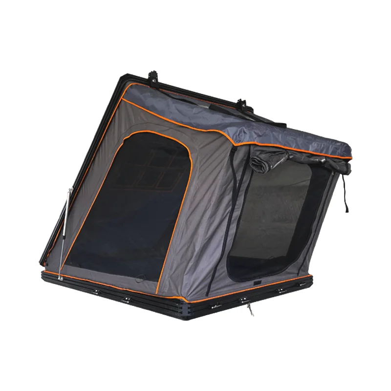 Car Camping Tent Pickup Truck  Waterproof Roof Top Tent Aluminum Shell Frame SUV Car Rooftop Tent