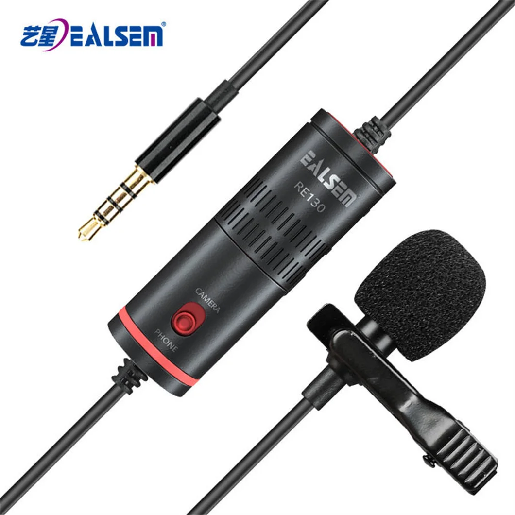 EALSEM Wholesale vogue 3.5MM audio port lavalier radio microphones