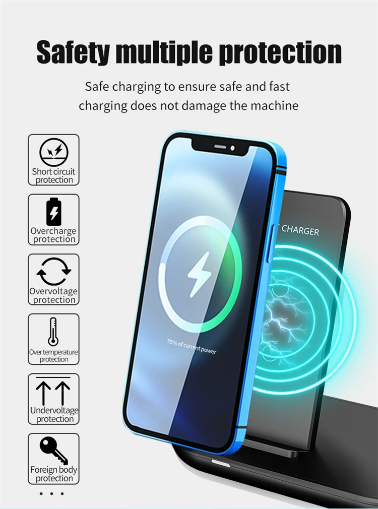 3 In 1 Fast Wireless Charger