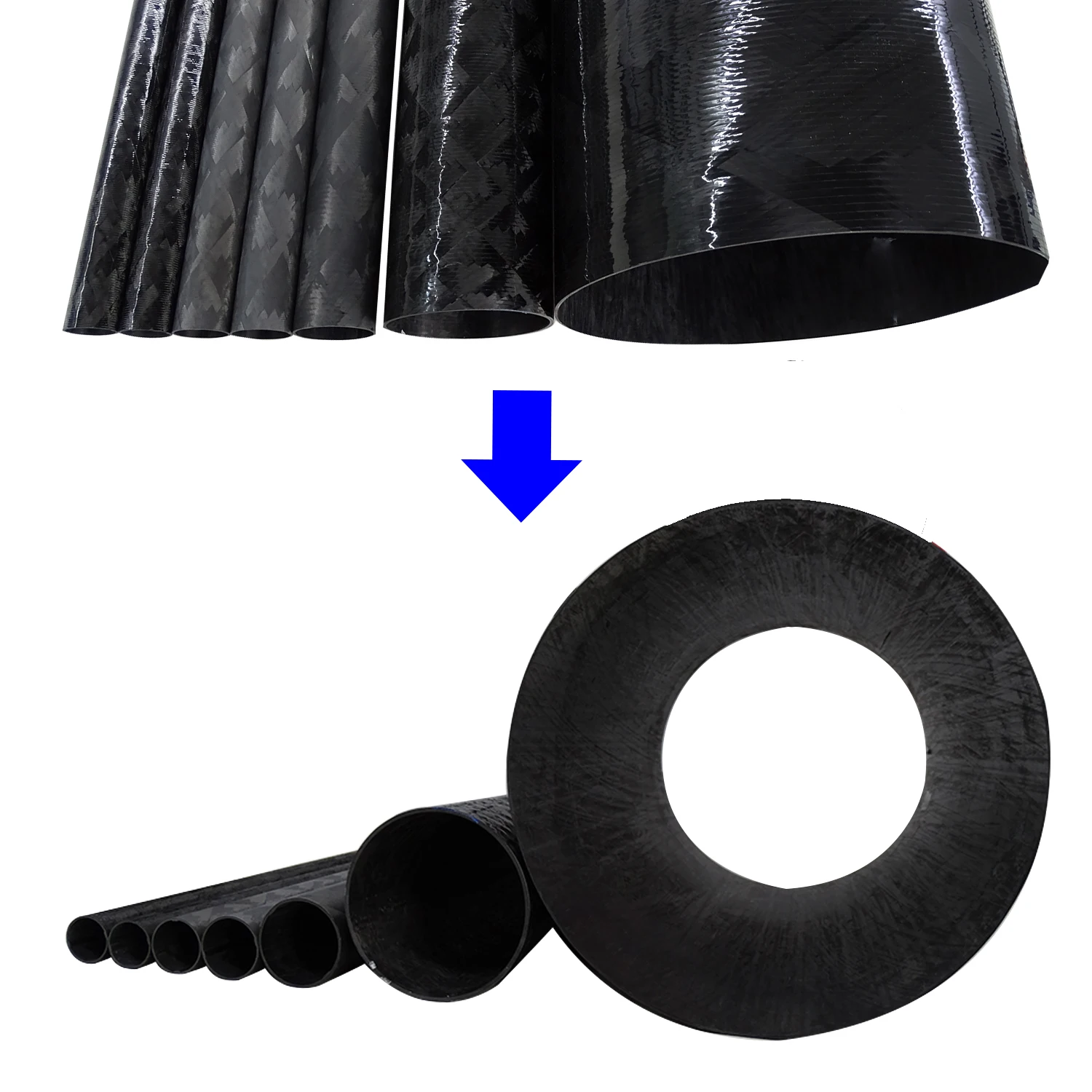 filament wound carbon fibre shaft paddle filament would carbon fiber