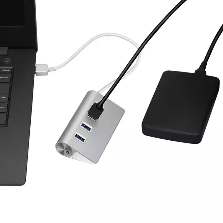 5 in1 4 порта USB 3 0 концентратор высокой скорости Гбит/с PD мм аудиоразъем драйвер-Бесплатная DC 5V